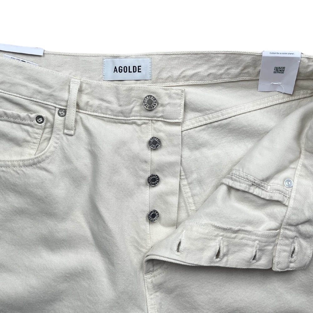 NWT Agolde Ren High Rise Wide Leg | Size 31 | Brown Rice 🍚😍 - Picture 8 of 16